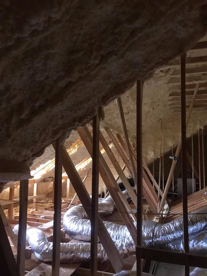 Attic Spray Foam Insulation Holland
