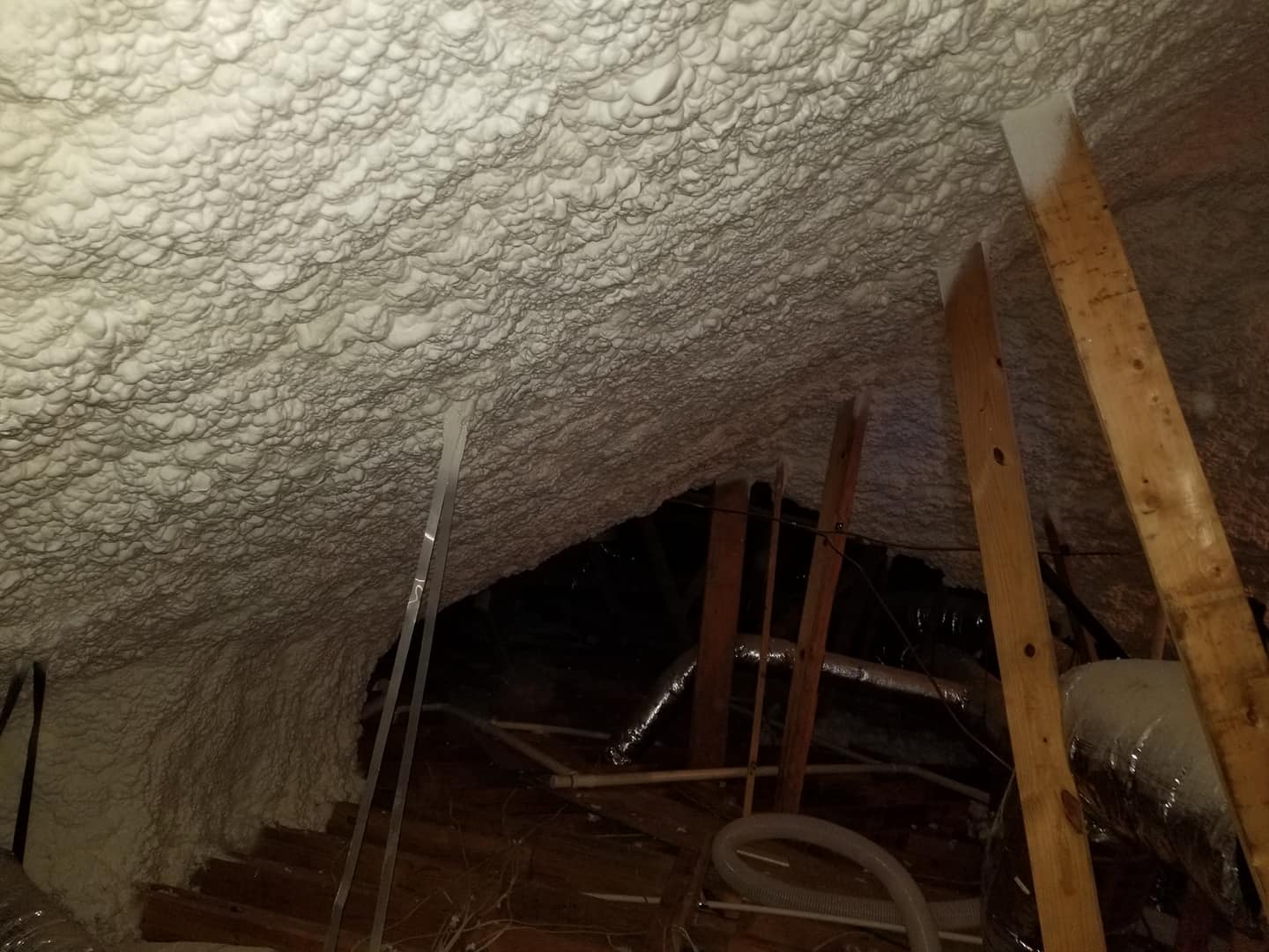 Attic spray foam insulation Michigan
