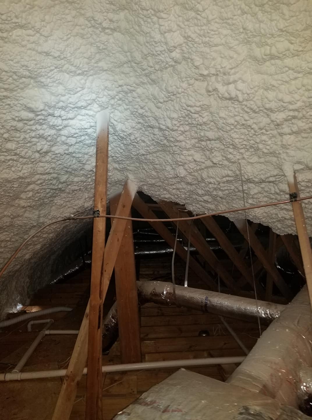 Attic Spray Foam Insulation Kalamazoo 02
