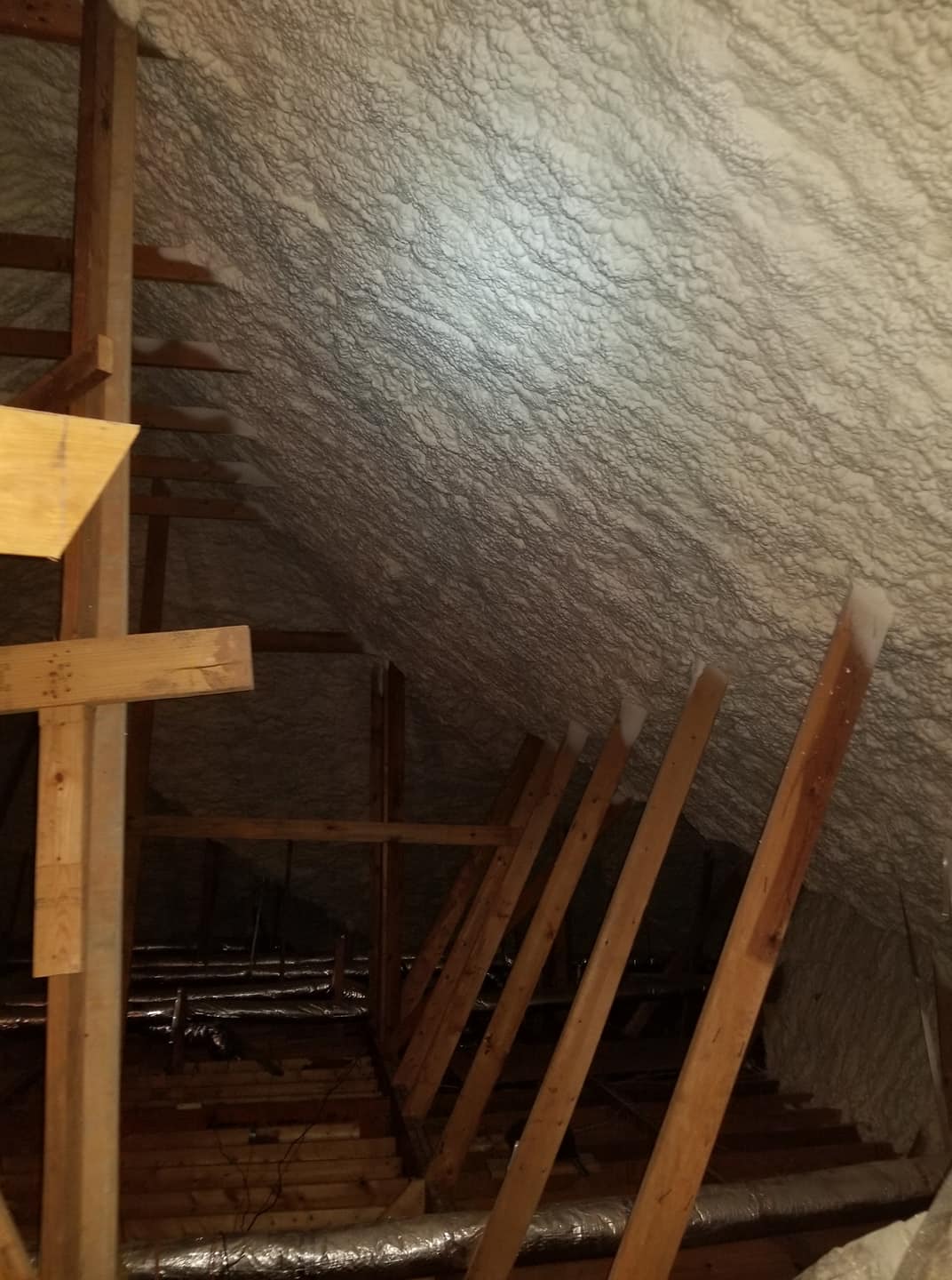 Attic Spray Foam Insulation Kalamazoo 03
