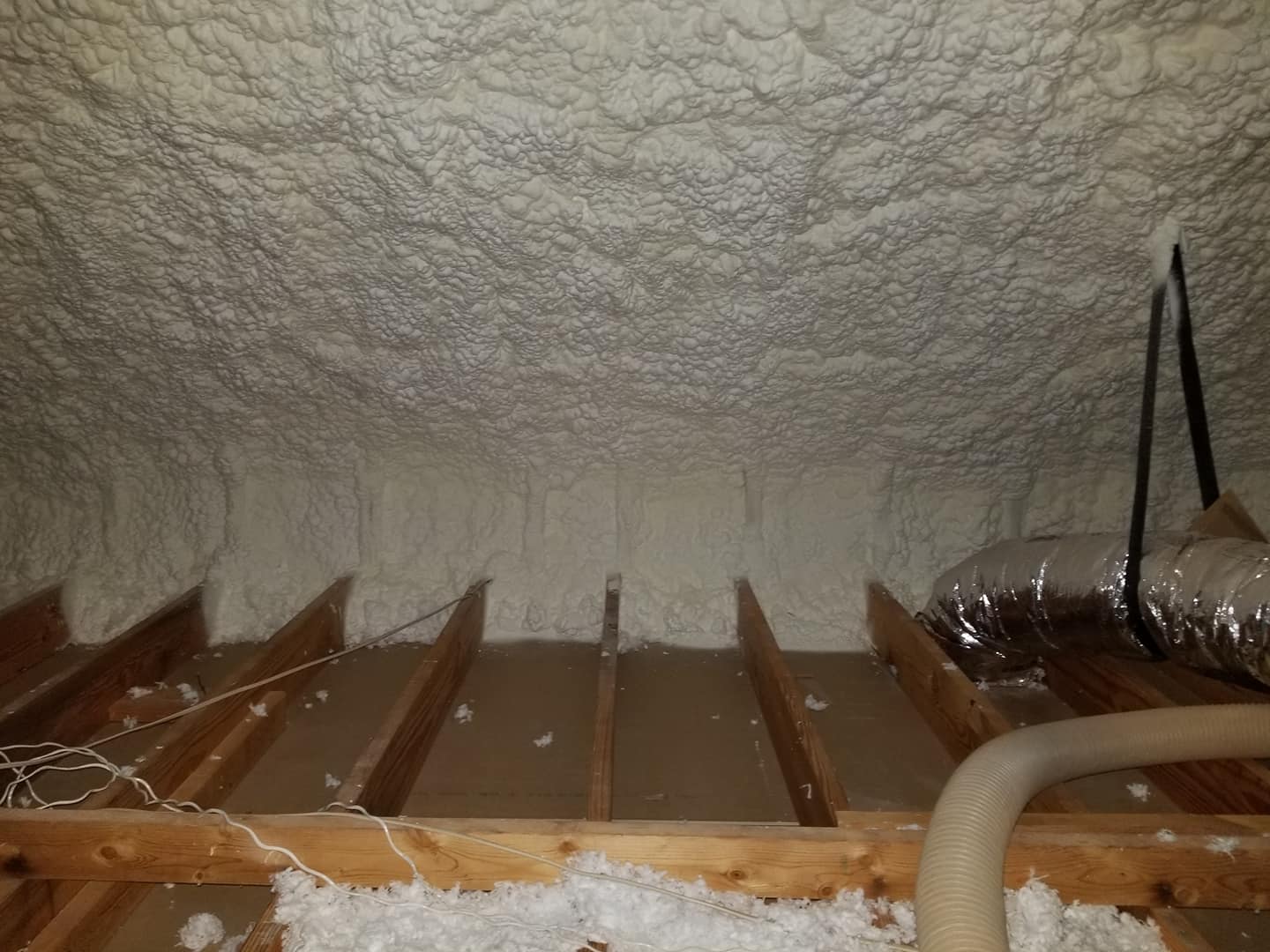 Attic Spray Foam Insulation Kalamazoo 04