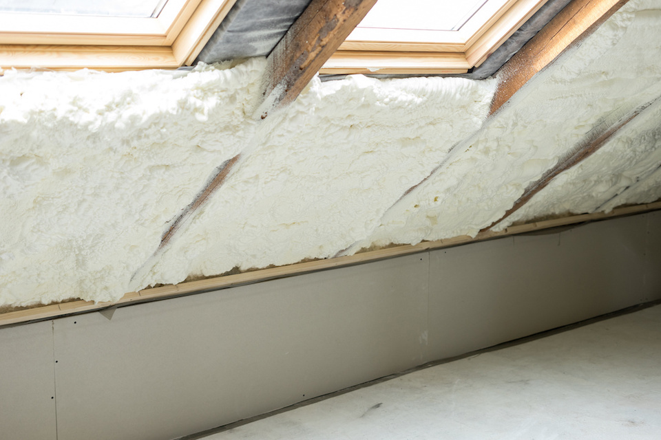 Attic Spray Foam Insulation Kalamazoo 06