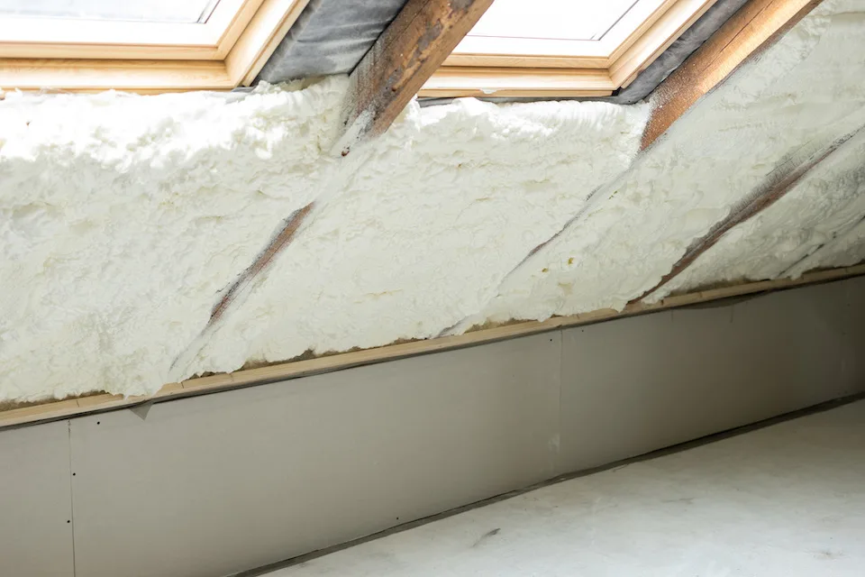Attic Spray Foam Insulation Kalamazoo 06
