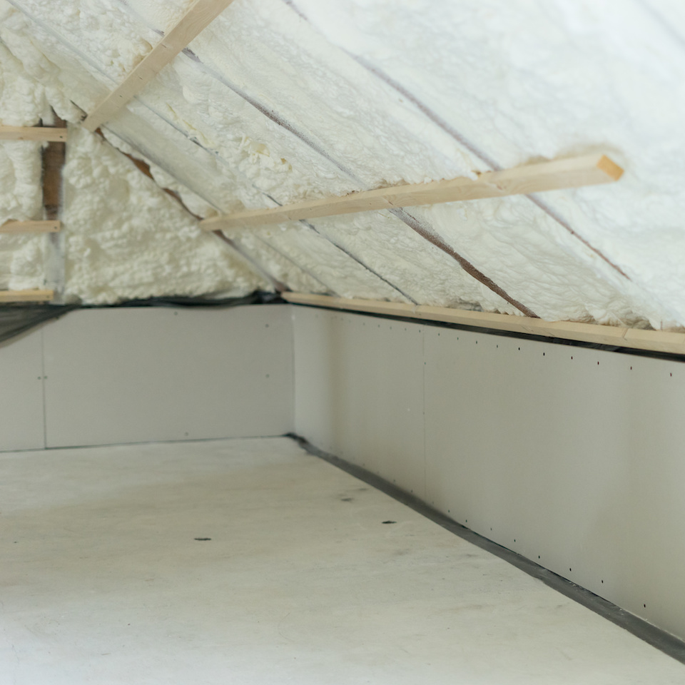 Attic Spray Foam Insulation Kalamazoo 08