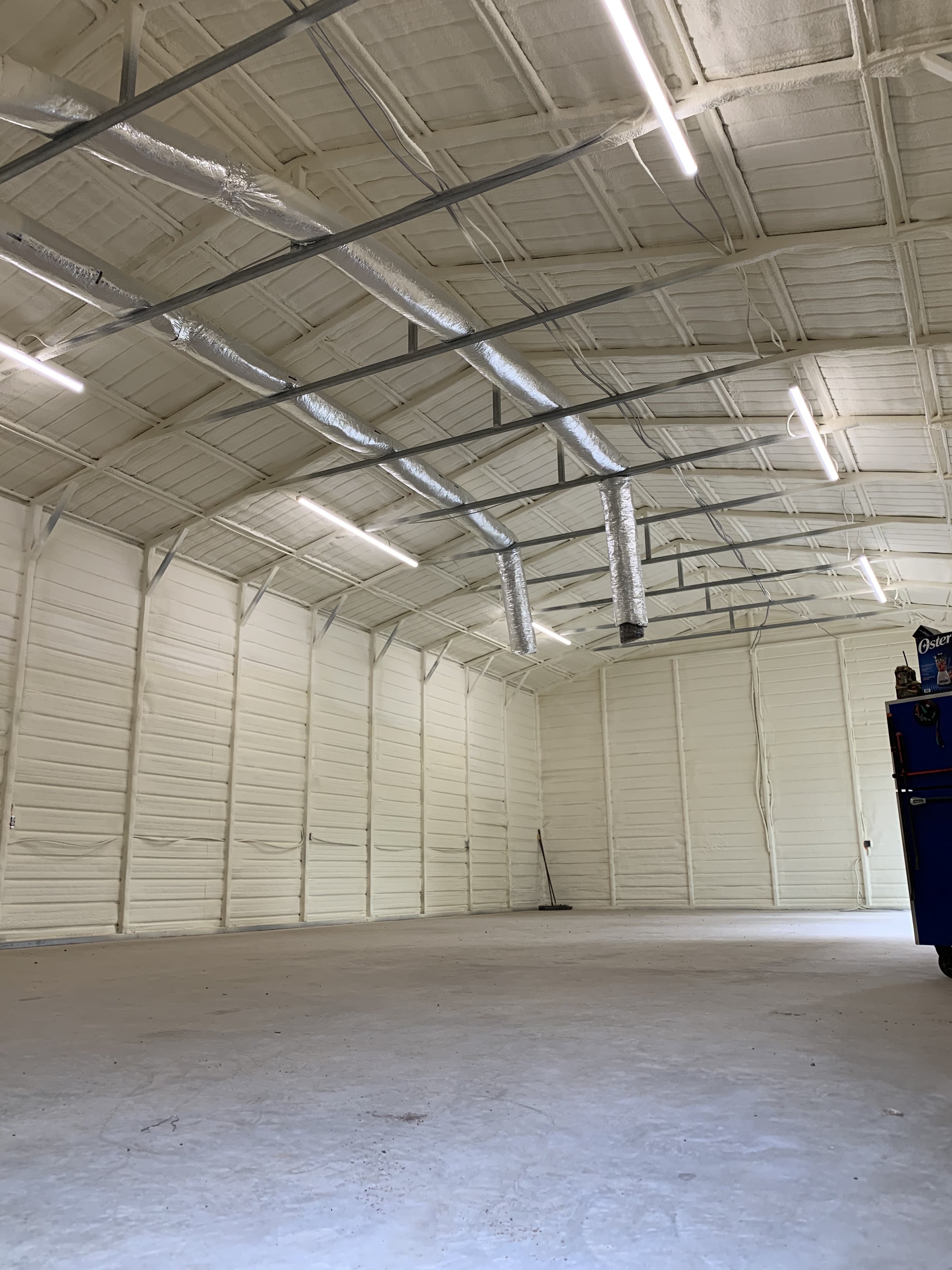 Pole Barn Spray Foam Insulation Ann Arbor Mi