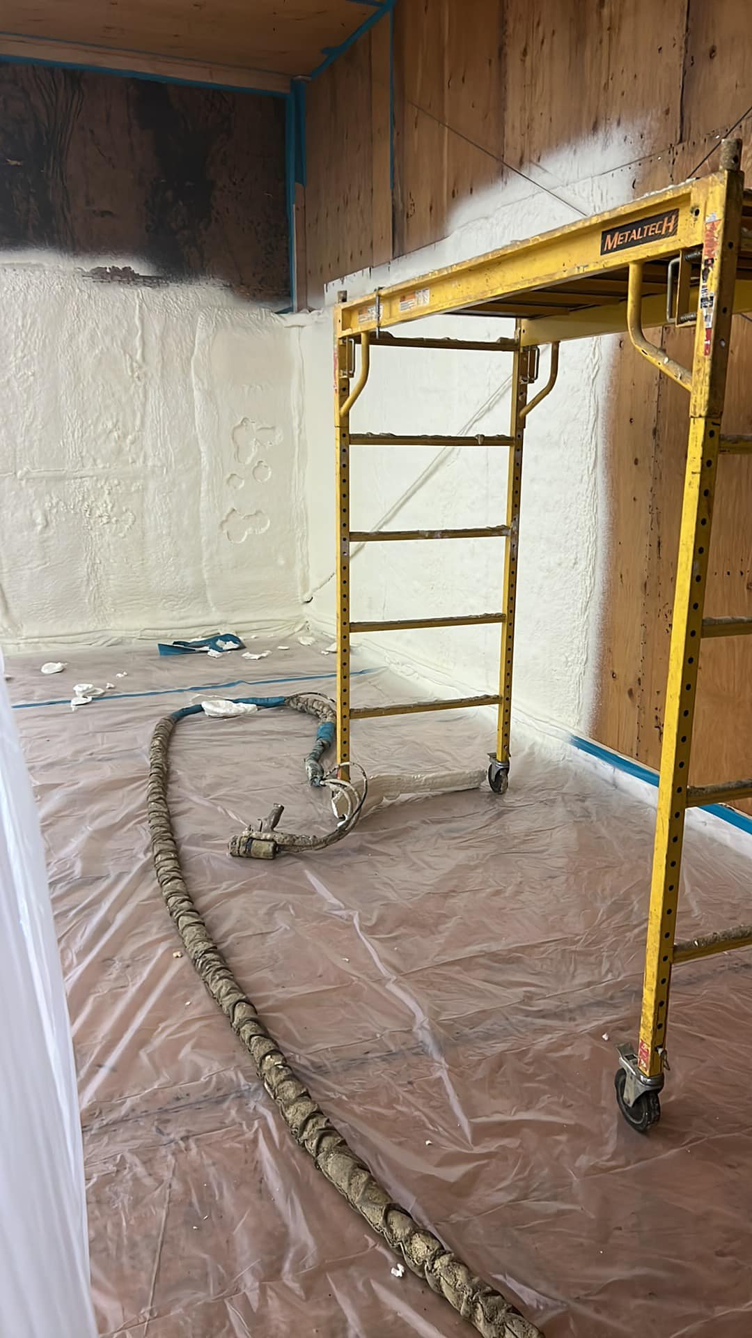 Spray Foam Insulation Detroit Job 05