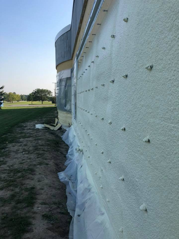 Spray Foam Insulation Saginaw Exterior Insulation 02