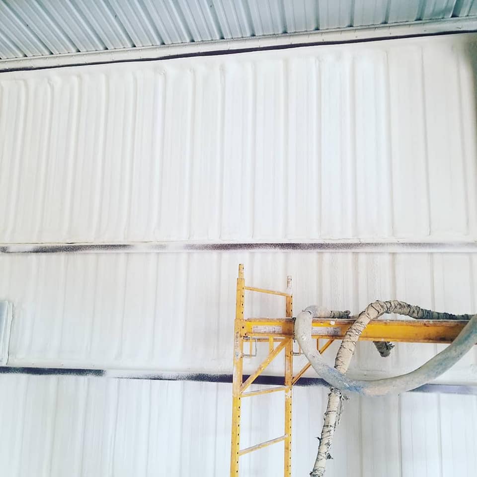 Spray Foam Insulation Saginaw Metal Building Insulation 01