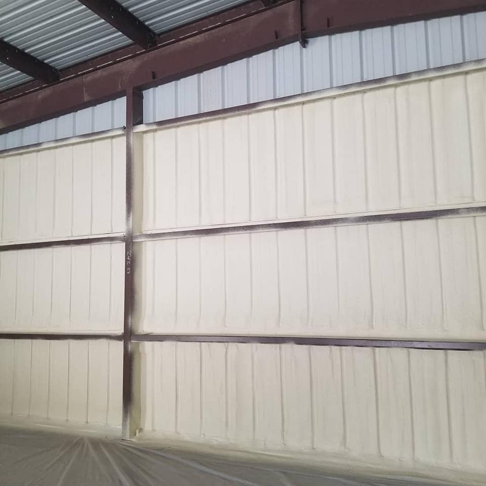 Spray Foam Insulation Saginaw Metal Building Insulation 02